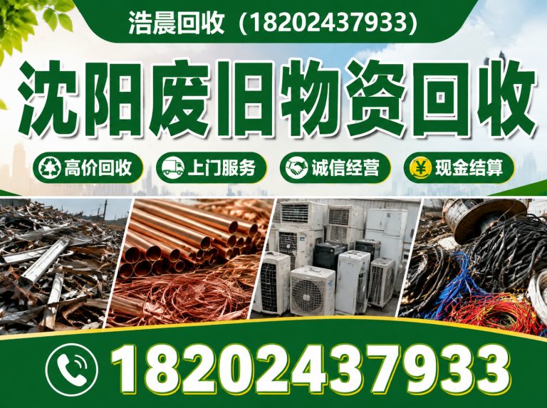 新民市沈阳废旧物资回收展示图