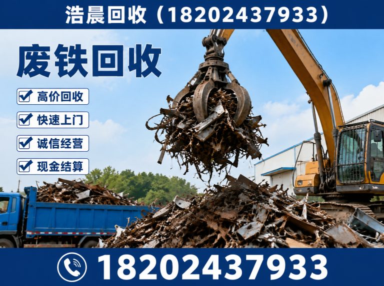 新民市废铁回收展示图
